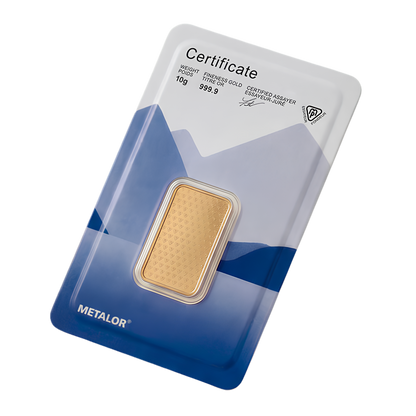 Metalor 10g Gold Bar