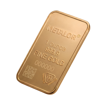 Metalor 1oz Gold Bar