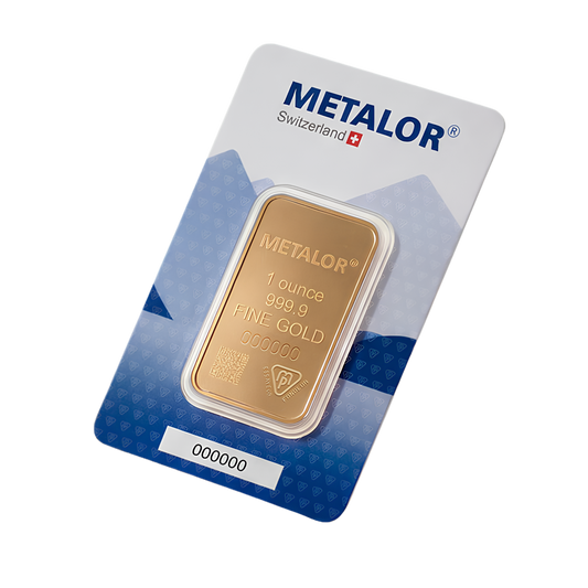 Metalor 1oz Gold Bar