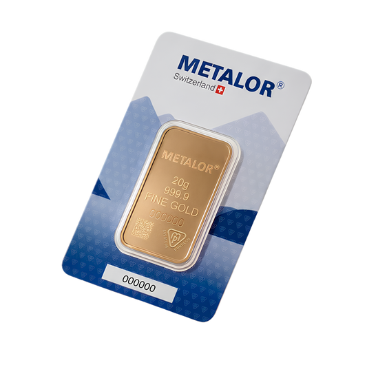 Metalor 20g Gold Bar