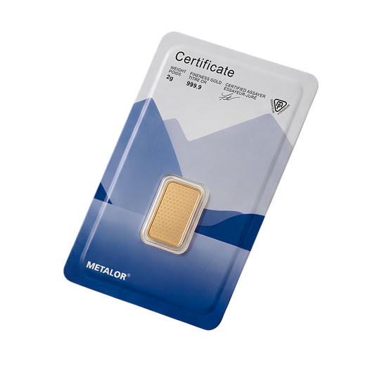 Metalor 2g Gold Bar