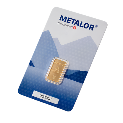 Metalor 2g Gold Bar