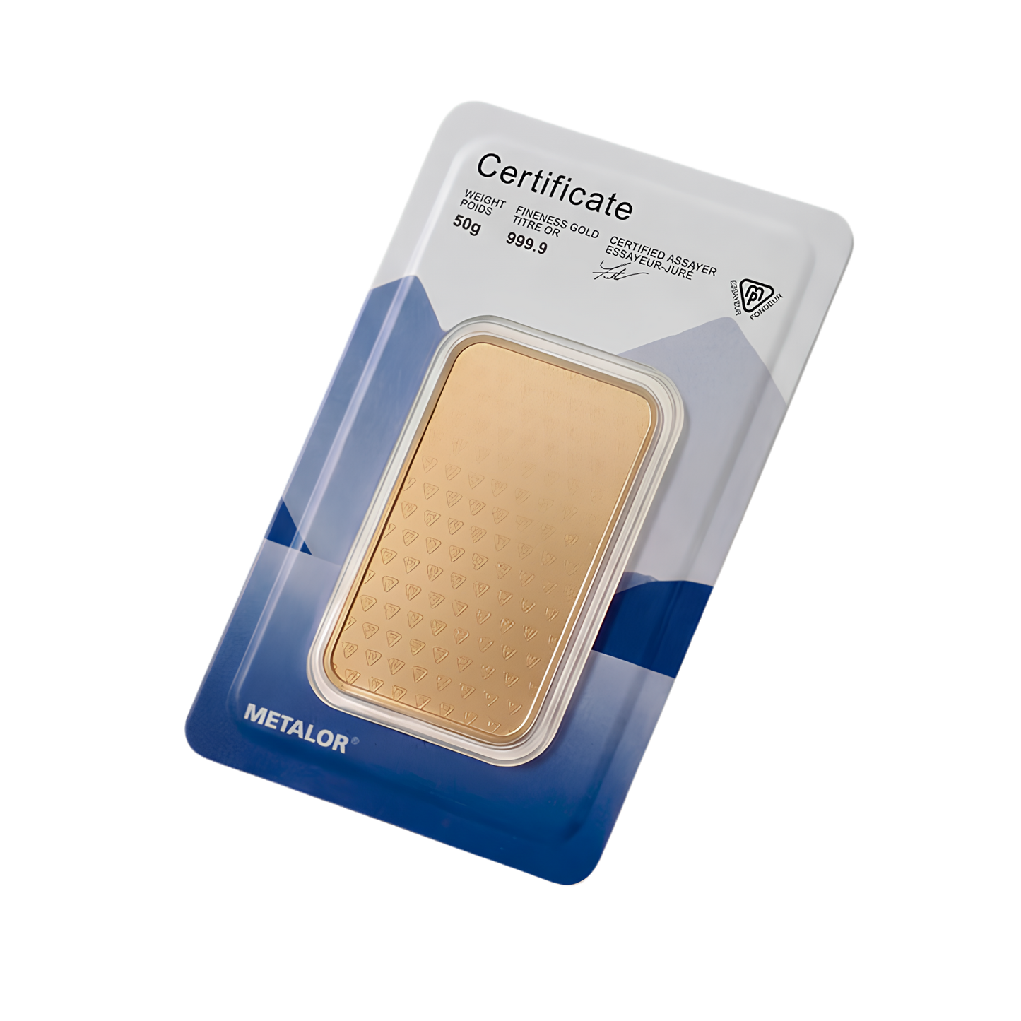 Metalor 50g Gold Bar