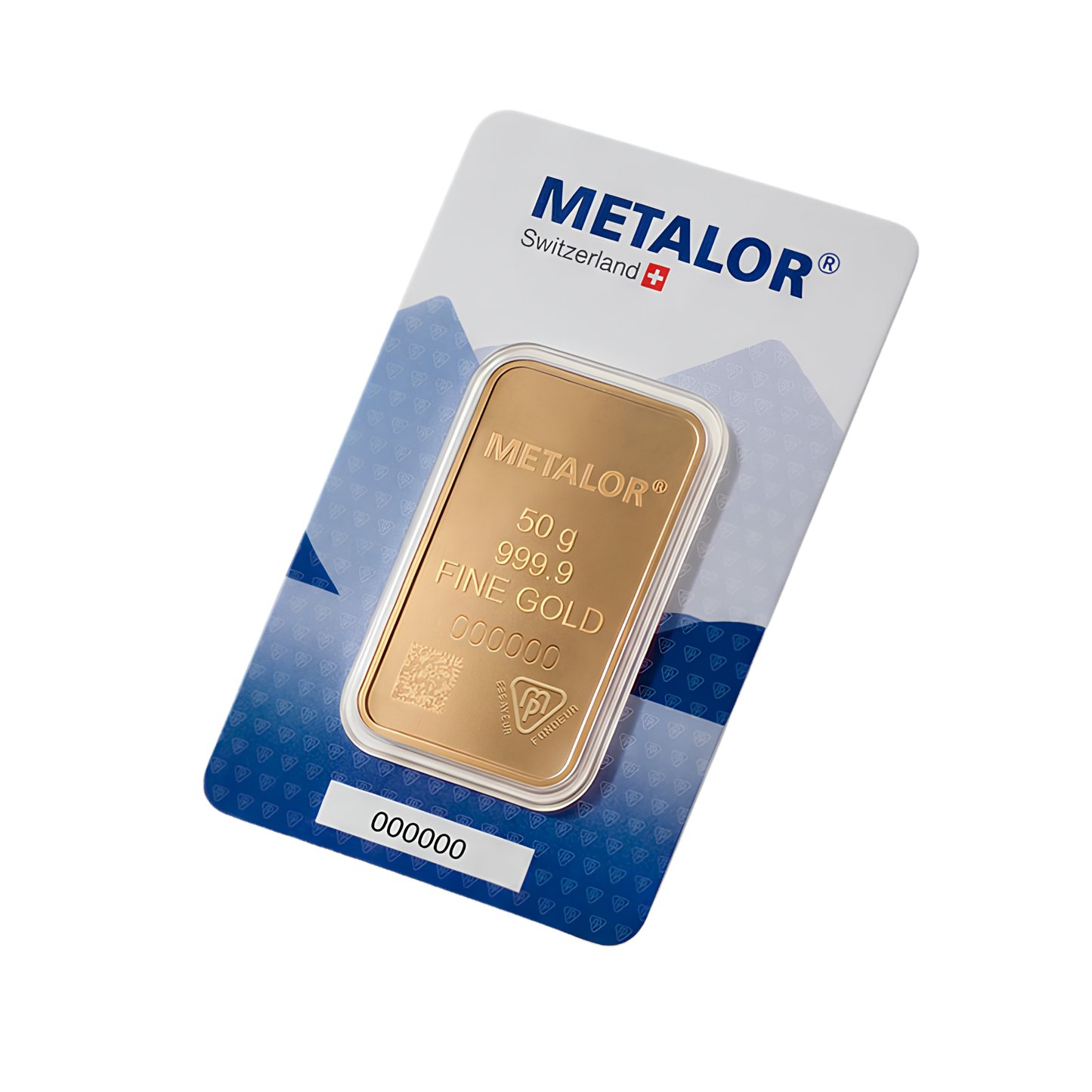 Metalor 50g Gold Bar