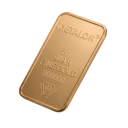 Metalor 5g Gold Bar