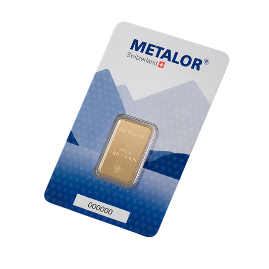 Metalor 5g Gold Bar