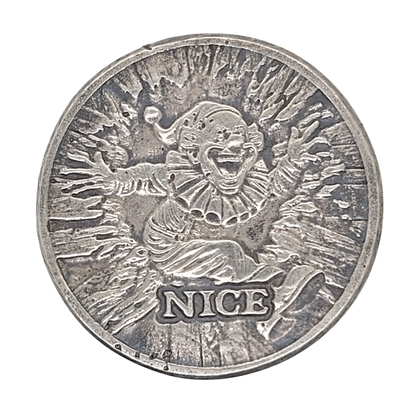 Volui Silver - Nice/Naughty 32g Silver Flip Coin