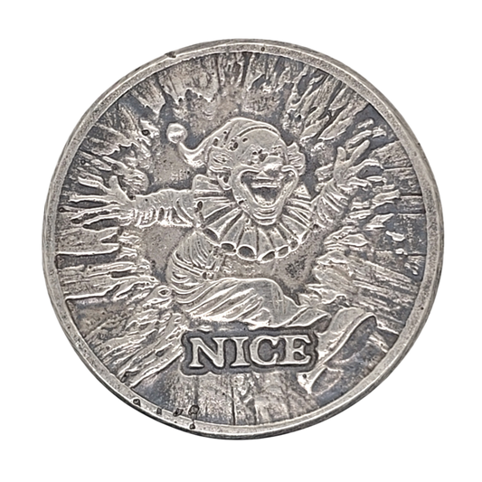 Volui Silver - Nice/Naughty 32g Silver Flip Coin