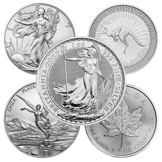 1oz Silver Coins (Best Value)