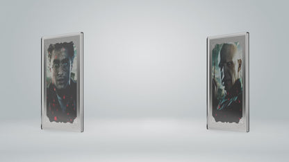 Harry Potter vs. Voldermort Blind Box 5g Silver Foil with Gold Chase