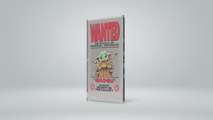 The Mandalorian - Wanted: Grogu 5g Silver Foil