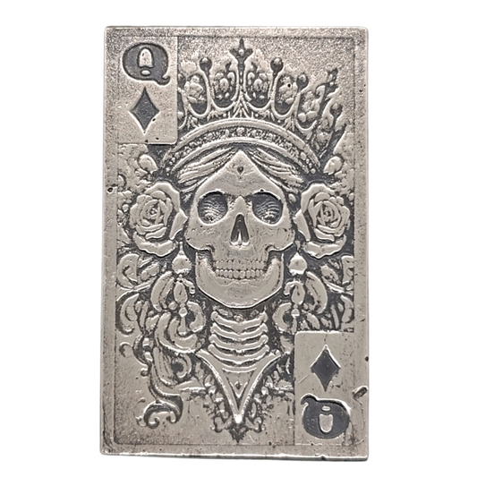 Volui Silver - Queen of Diamonds 47g Silver Bar