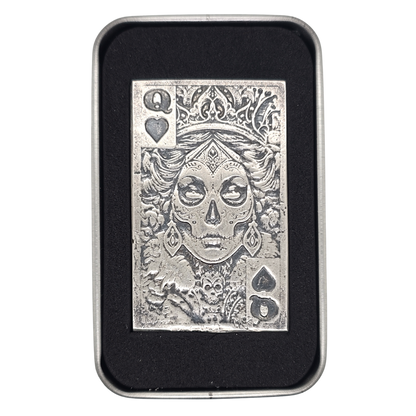 Volui Silver - Queen of Hearts 53g Silver Bar