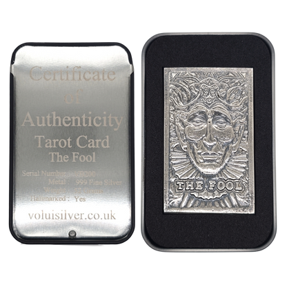 Volui Silver - Tarot Fool Card 52g Silver Bar