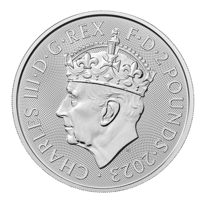 The Coronation Britannia 2023 1oz Silver Coin