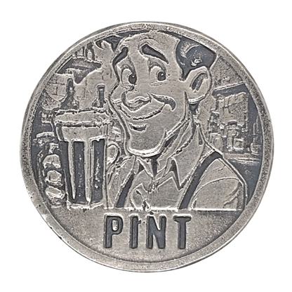 Volui Silver - Shot/Pint Version 1 36g Silver Flip Coin