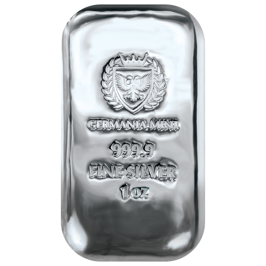 Germania Mint - 1oz Silver Cast Bar