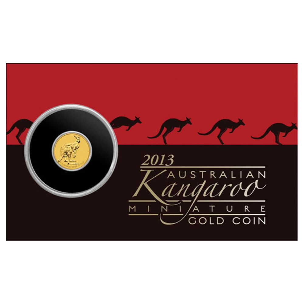 2013 Australian Kangaroo 0.5g Gold Coin