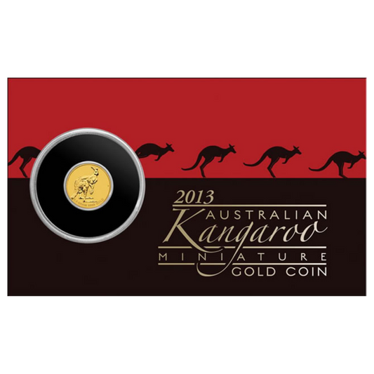 2013 Australian Kangaroo 0.5g Gold Coin