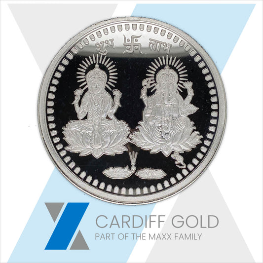 Ganesh & Lakshmi 100g Silver