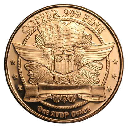 1oz Copper Round - Dont Mess With Me