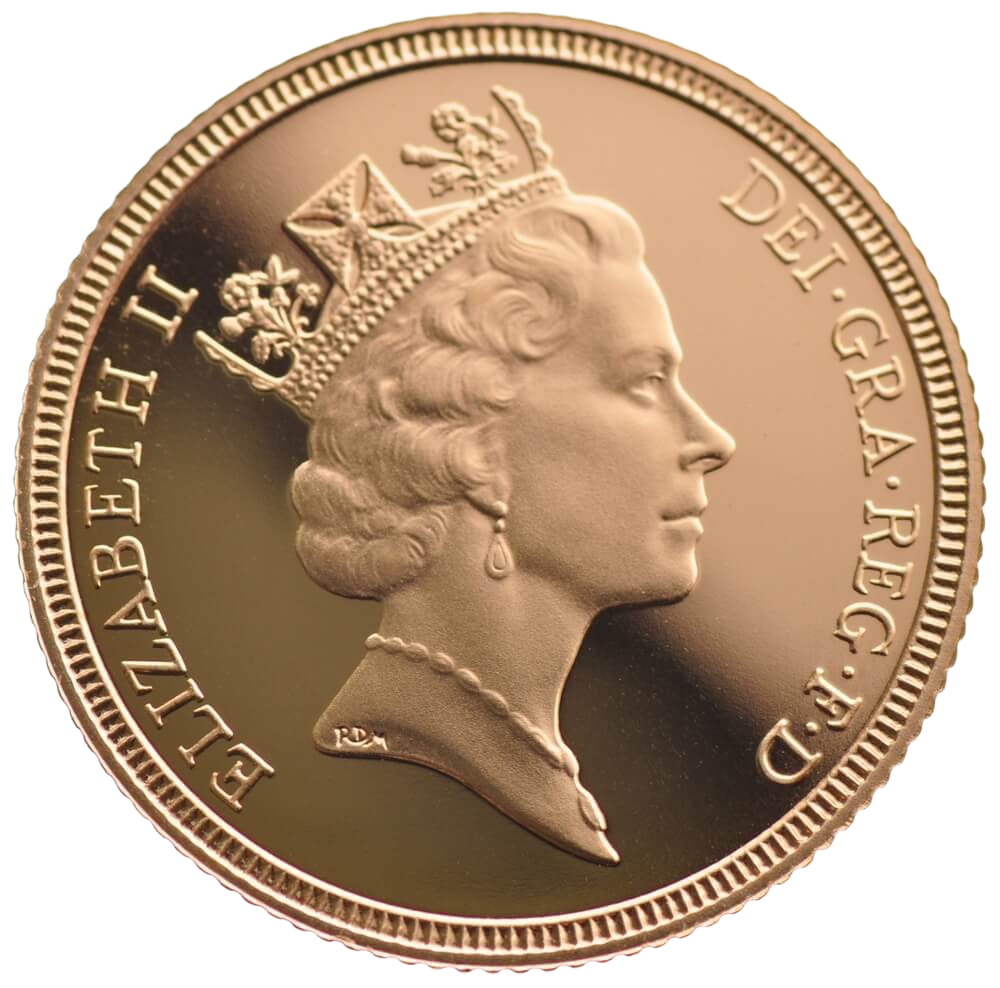 Gold Sovereign - Elizabeth II - Third Portrait - 1985-1997