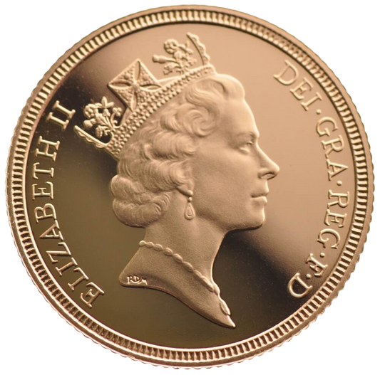 Gold Sovereign - Elizabeth II - Third Portrait - 1985-1997