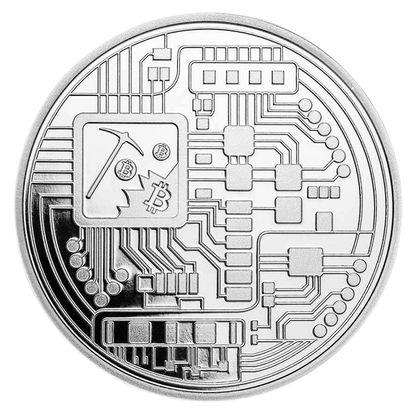 Bitcoin - 1oz Silver Coin