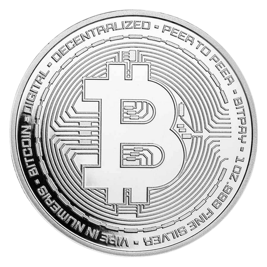 Bitcoin - 1oz Silver Coin