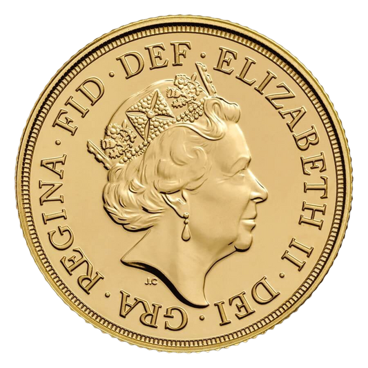 Gold Half Sovereign - Elizabeth II - Fifth Portrait - 2015-2021