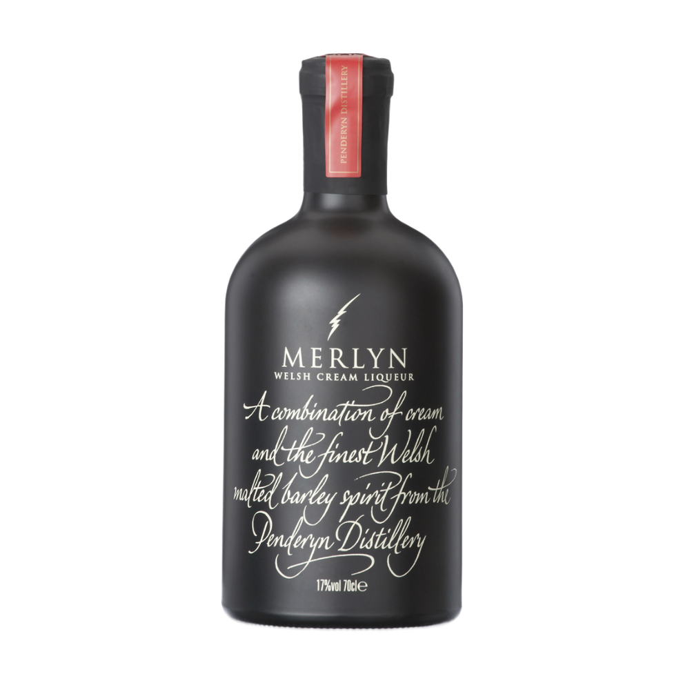 Cardiff Merlin Penderyn Merlyn Cream Liqueur 70cl – Cardiff Gold