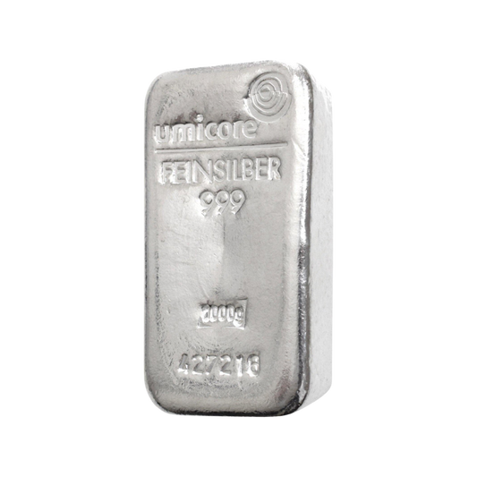 VAT FREE - 1kg (1000g) Silver Bar