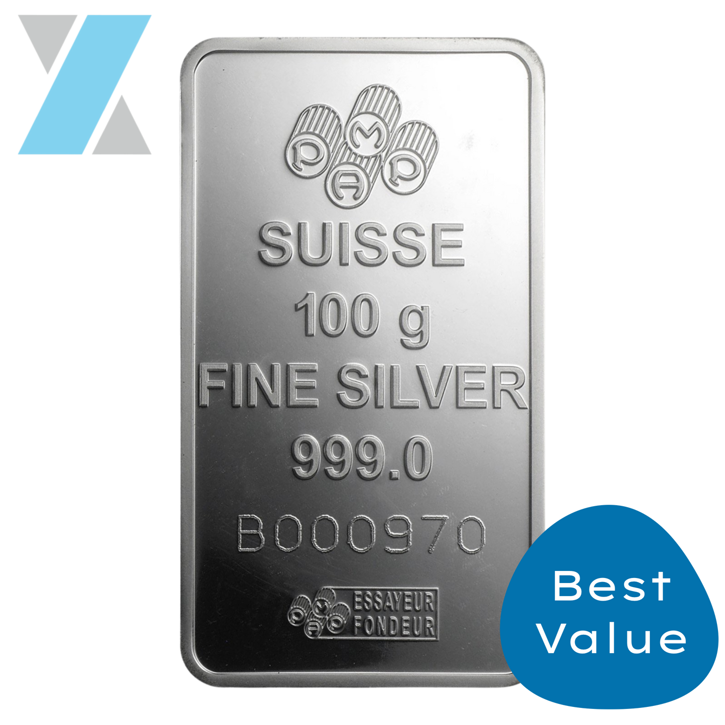 Pre Owned - 100g Silver Bar