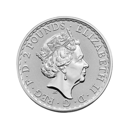 VAT FREE - Silver Britannia 1oz Silver Coin - Tube of 25